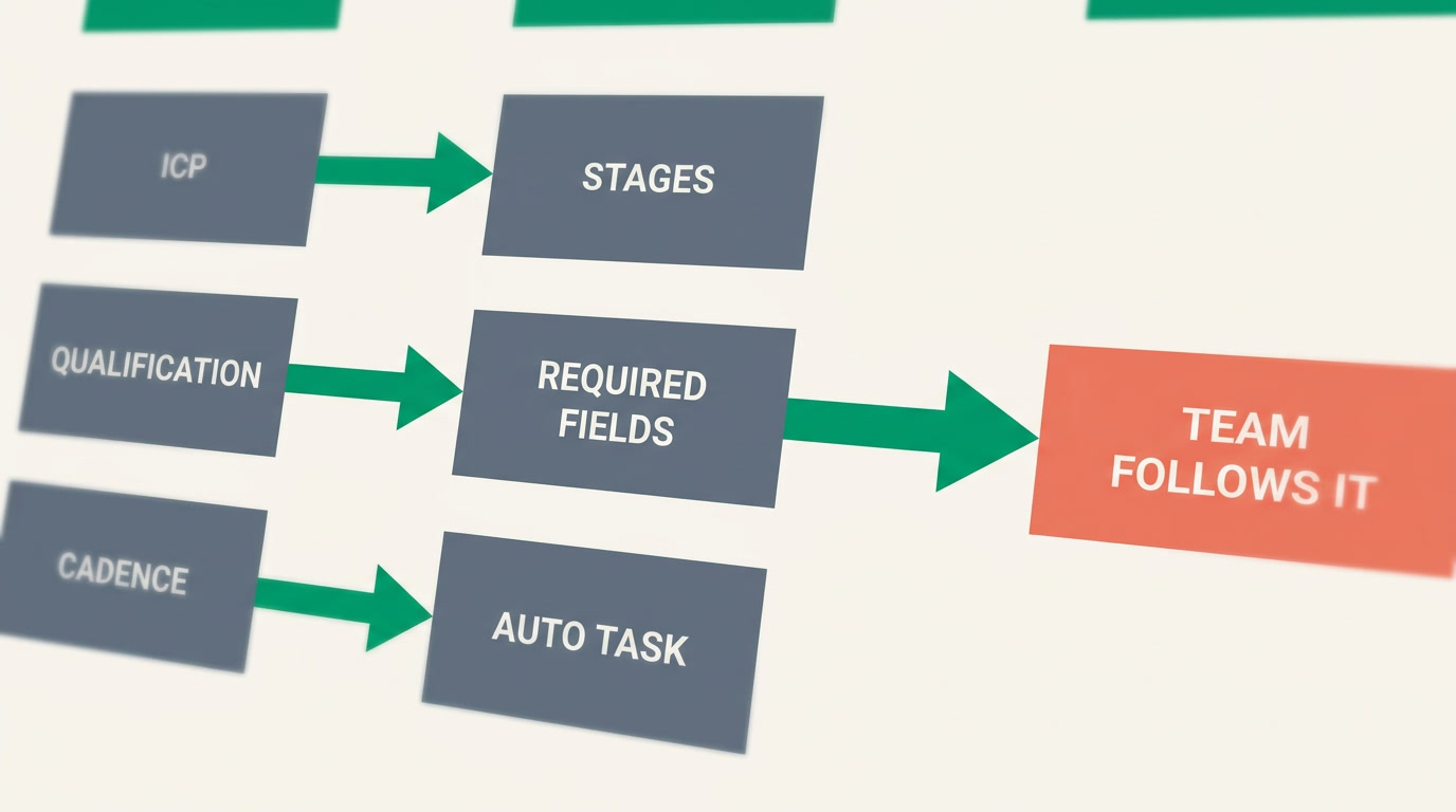Playbook sections mapped as boxes into pipeline stages and automated tasks