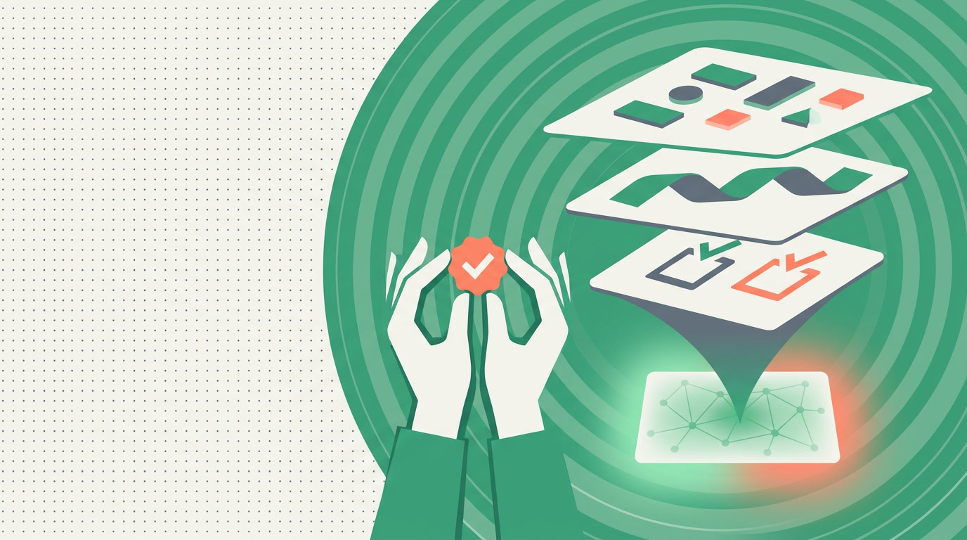A single card that gathers a record's key facts, recent activity, and open tasks into one calm briefing panel
