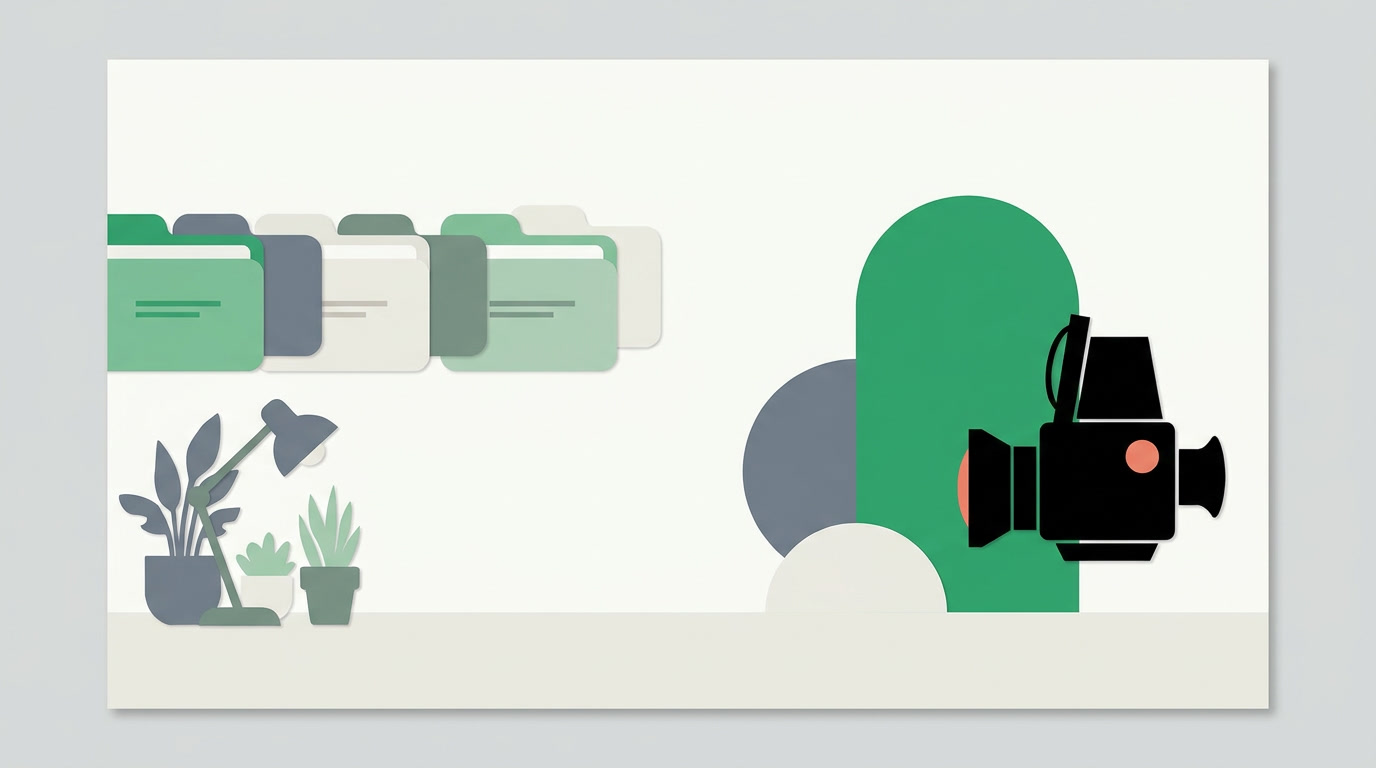 Conceptual illustration of a tab strip holding several open work items above a workspace