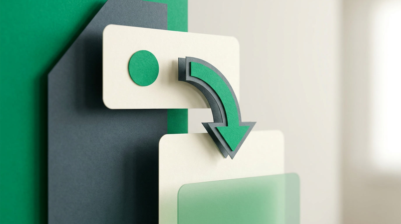 A form reshaping itself as a country is chosen and a matching city list appears, in emerald and slate